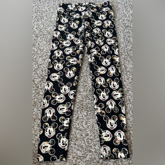 LuLaRoe Mickey Mouse Woman’s Leggings - Picture 2 of 4